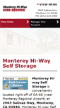 Mobile Screenshot of montereyhighwayselfstorage.com